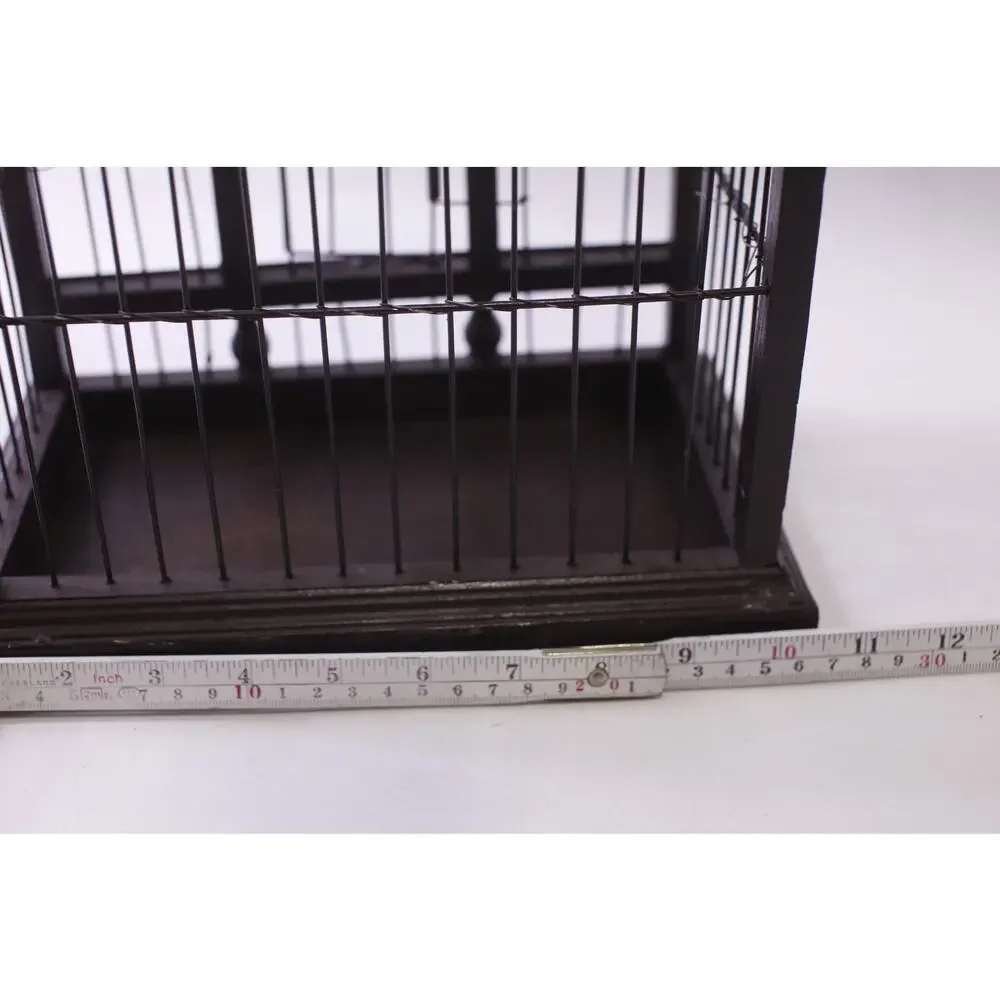 Vintage, Wood and Metal, Cage, Display House, Aviary, Garden, ~ 251120-WH 1400
